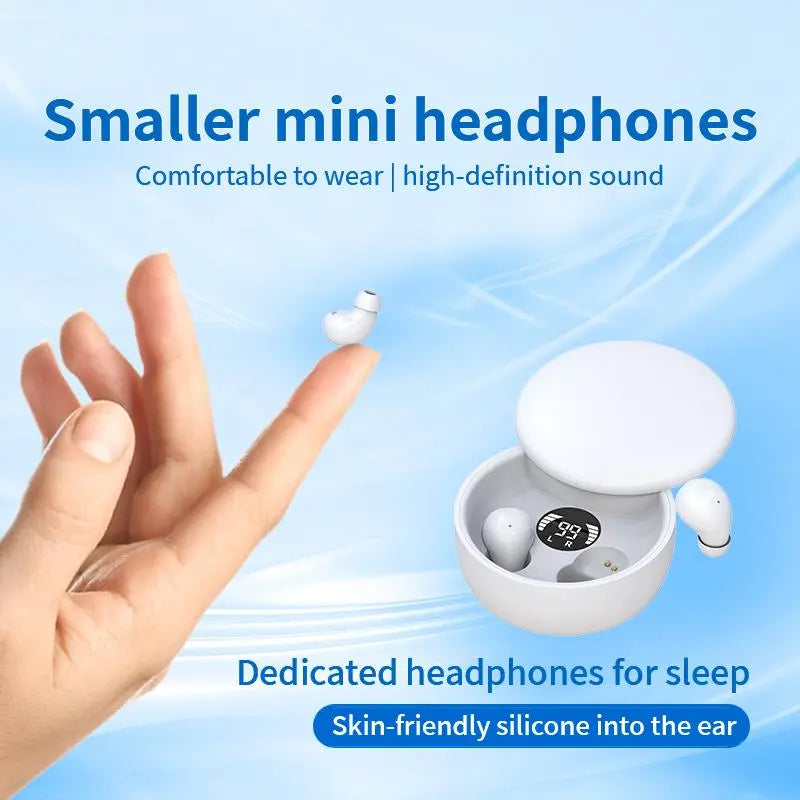 Mini Invisible Bluetooth 54 Wireless Earphones Sport Audio
