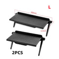 Adjustable TV Screen Top Storage Shelf Computer Monitor Screen Top Storage Rack TV Media Box Router Shelf Rack Home Organizer