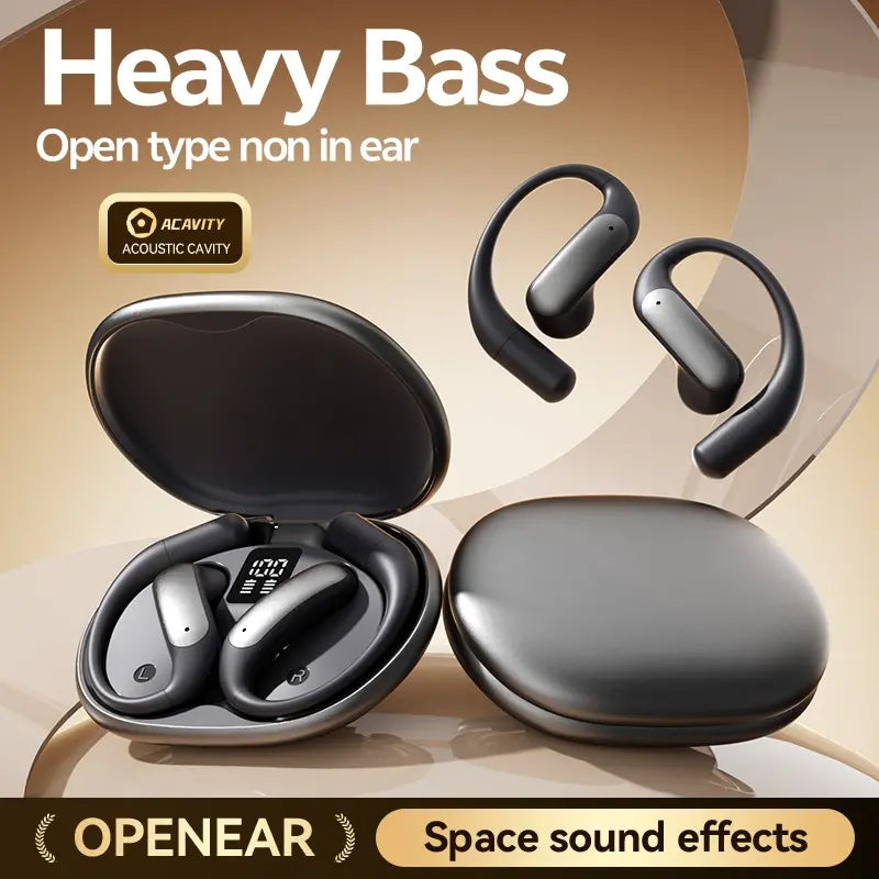 Open Design Wireless Earbuds For Music And Calls Daily Use