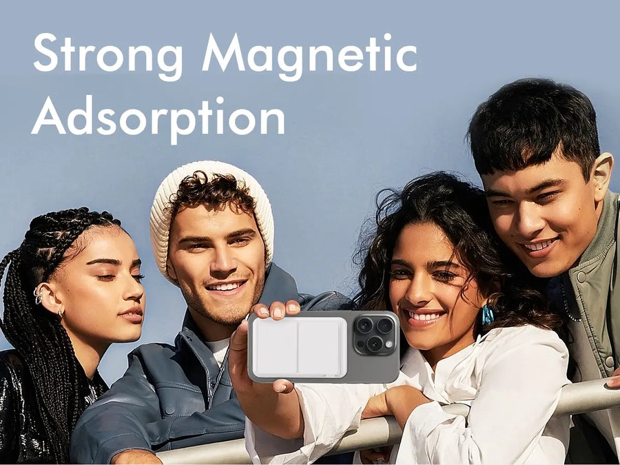 10000mAh Magnetic Wireless Power Bank with LED Display