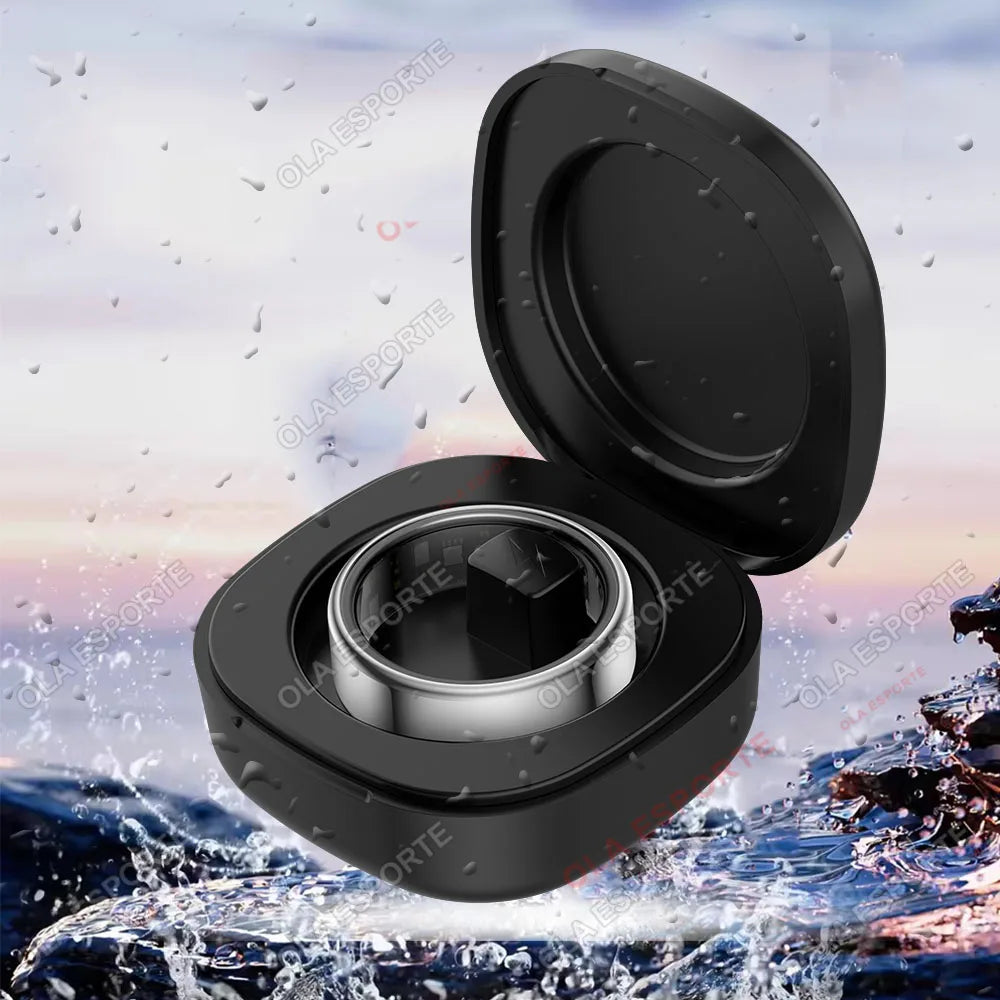 Smart Rings Steps Heart Rate Blood Oxygen Saturation Sleep Distance Calories IP68 Smart Ring Waterproof Multi-Sport Mode Tracker