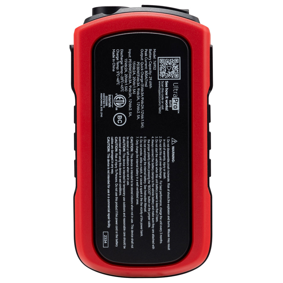 USB-C Car Jump Starter 8000mAh 800A 30W