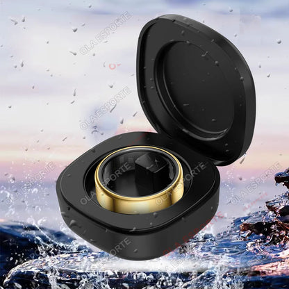 Smart Rings Steps Heart Rate Blood Oxygen Saturation Sleep Distance Calories IP68 Smart Ring Waterproof Multi-Sport Mode Tracker