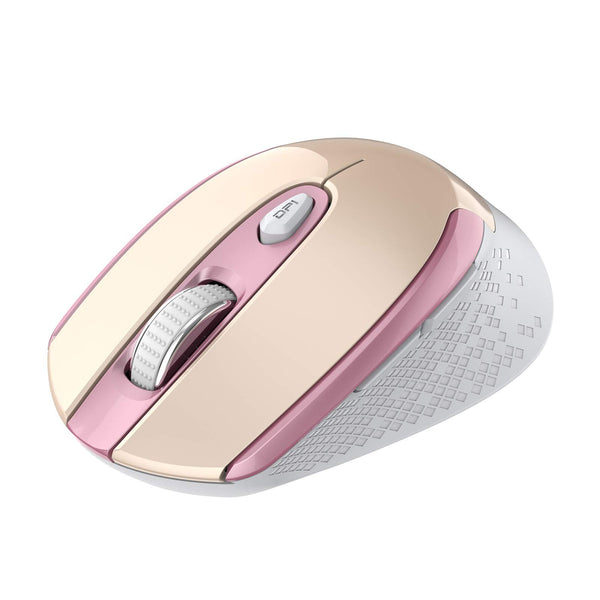 Wireless Computer Mouse 6 Button USB Receiver Ergonomic Design