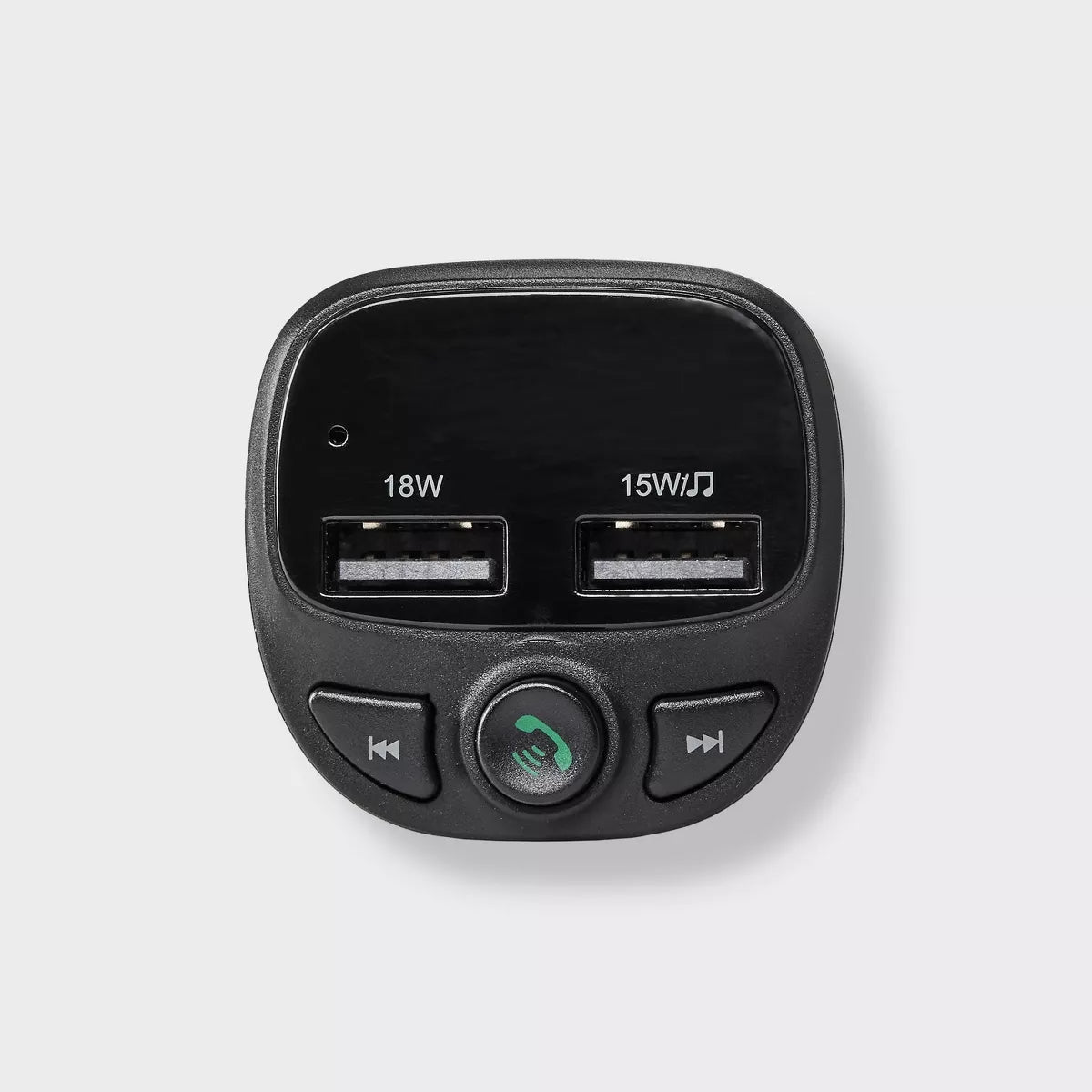 FM Bluetooth Transmitter - Dealworthy™ Black: Vehicle Electronics USB Adapter