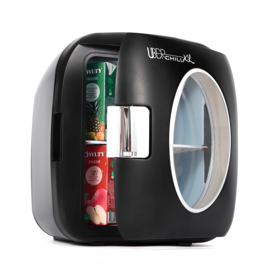 Mini Retro Beverage Cooler and Warmer 9 Liter Fridge