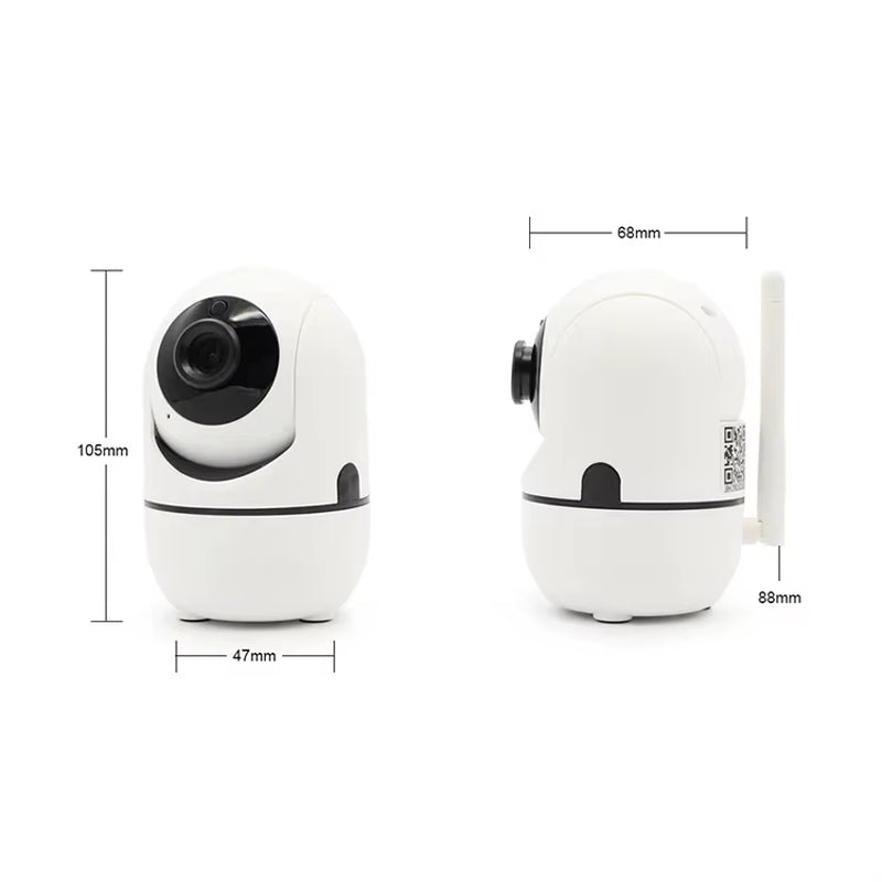 Revolutionary 1080P Wifi Pan Tilt Security Camera with Two-Way Audio and Cloud Storage - Perfect for Smart Homes and Baby Monitoring!