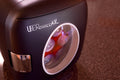Mini Fridge Retro Beverage Cooler & Warmer - Personal & Portable Refrigerator (9 Liters/0.32 Cu Ft)