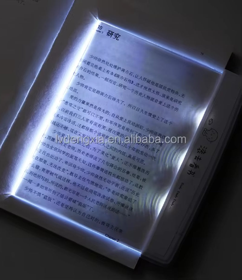 LED Flat Panel Night Vision Reading Light Eye Protection Reading Light Student Night Reading Light