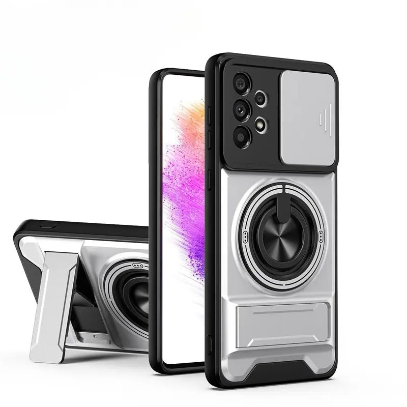 Samsung Rotating Ring Phone Case with Camera Protection