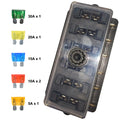 6 Way Waterproof Blade Fuse Box