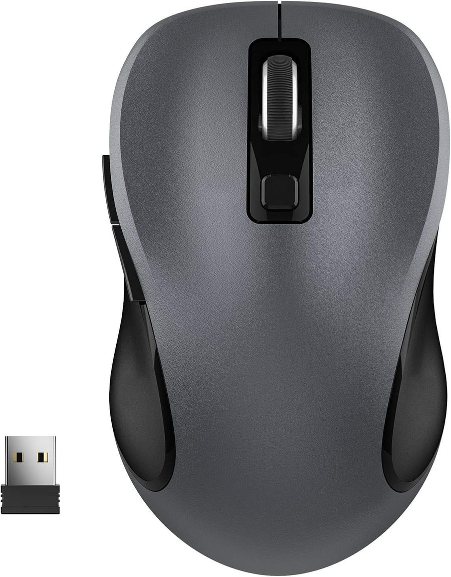 Wireless Computer Mouse 6 Button USB Receiver For PC Laptop