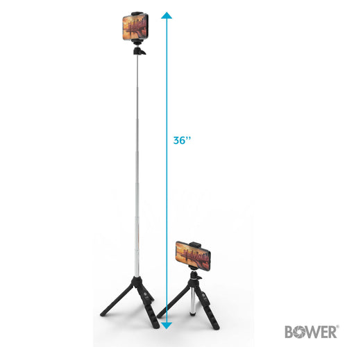 6 in 1 Selfie Tripod With Wireless Remote For Smartphones