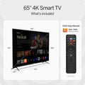 65-Inch V-Series 4K UHD LED Smart TV with Voice Remote, Dolby Vision, HDR10+, Alexa Compatibility, V655-J09, 2022 Model