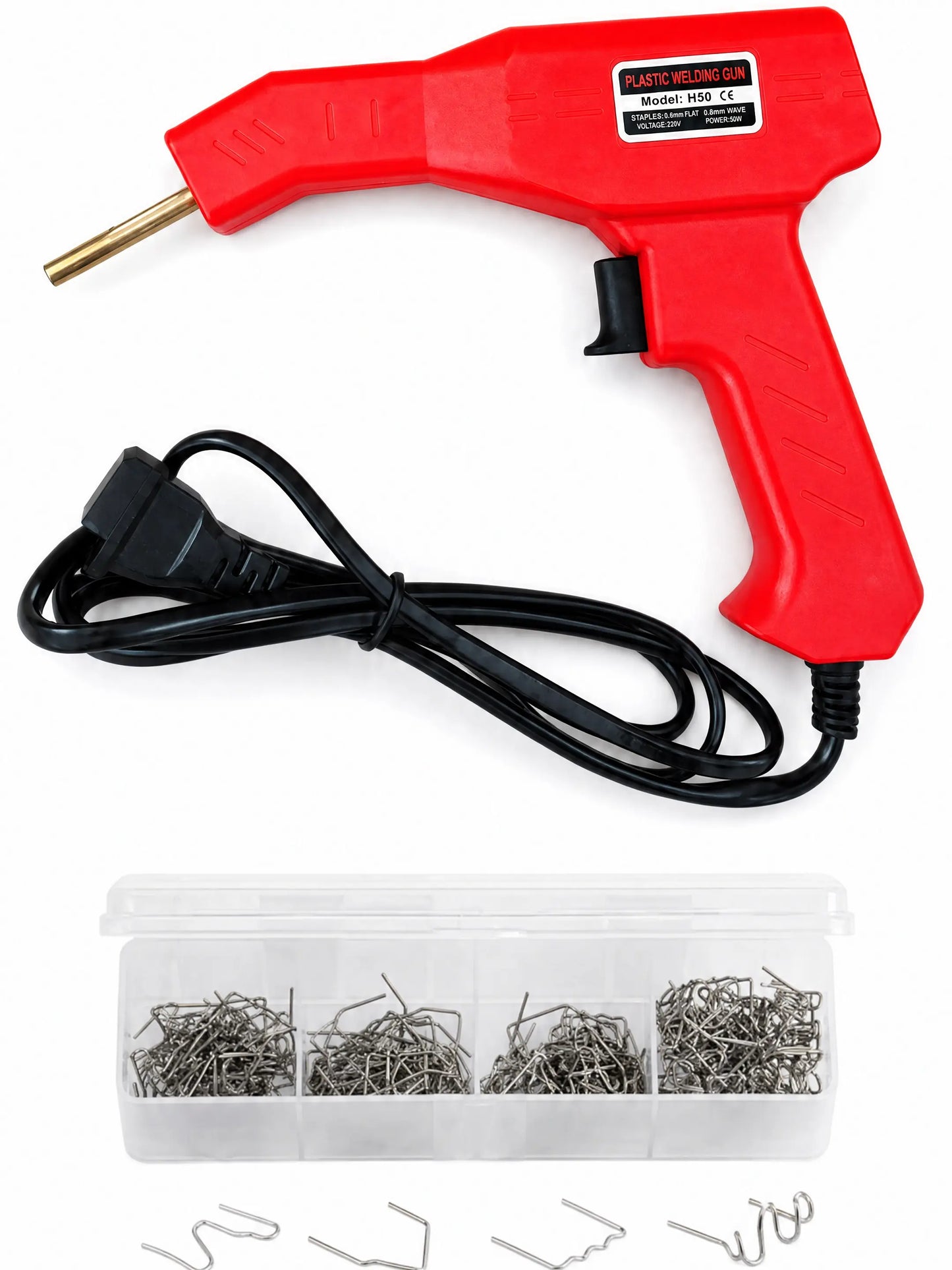 Car Plastic Welding Repair Tool, Handheldplastic Welder for Bumper and Dashboardfixes, Car Body Repair Tool, Portable Welder Machine