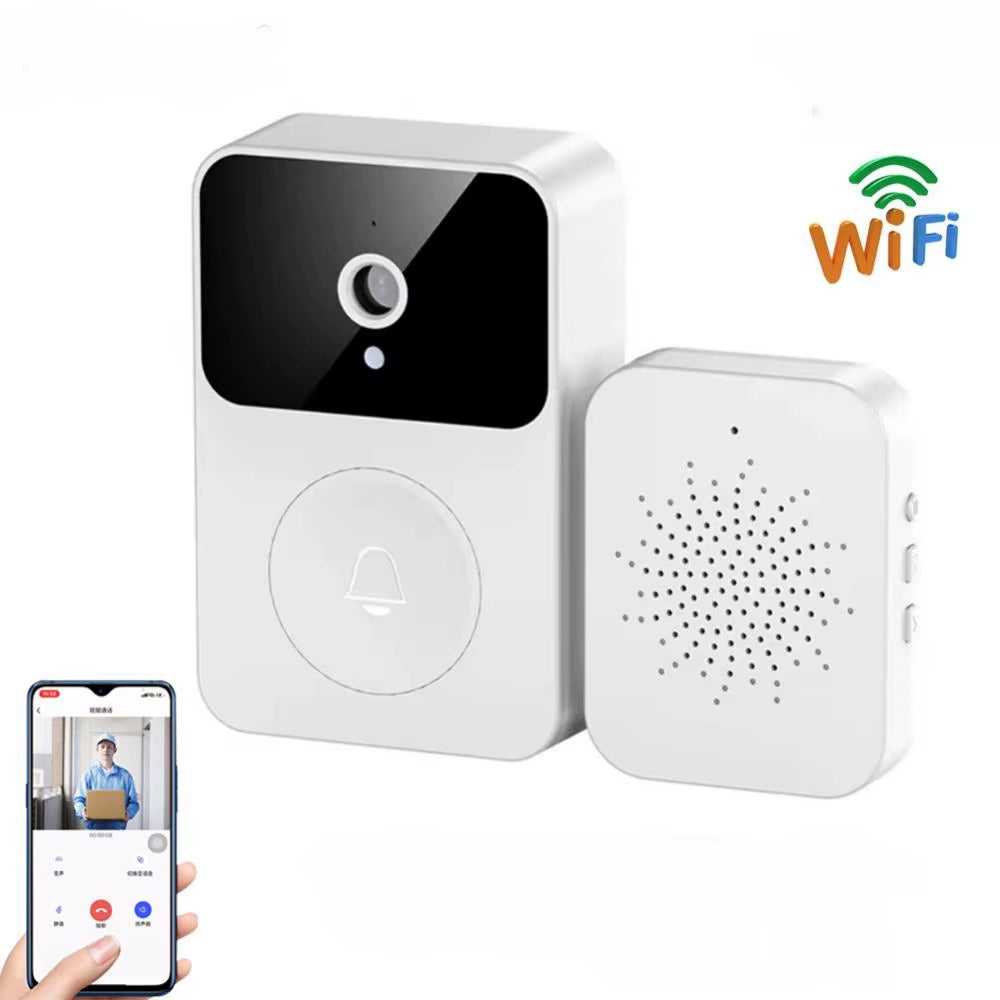Transform Your Home Security with the X9 Smart Wireless Video Doorbell - Features Two-Way Intercom & Remote Monitoring!