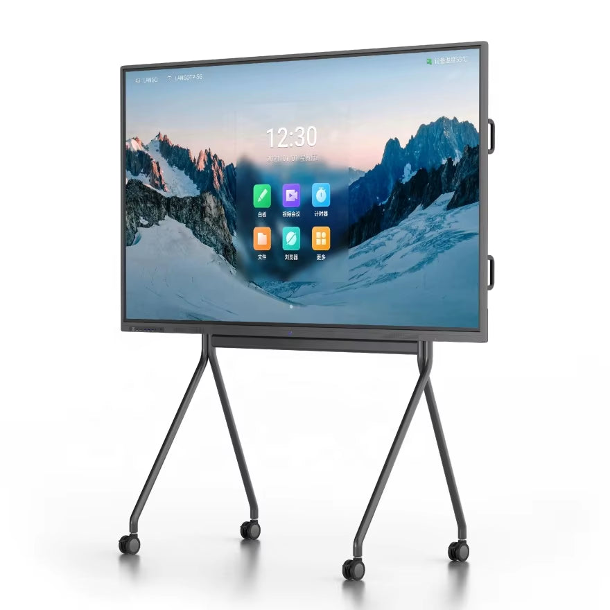 55 65 75 85 86 100 110 Inch HD Smart Board with 4K Display Interactive Smart Boards for Meeting Room Offering Multi Touch