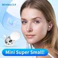 Mini Invisible Bluetooth 54 Wireless Earphones Sport Audio