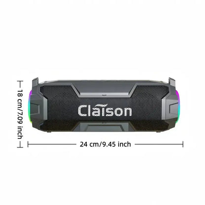 Portable Bluetooth Speaker, IPX6 Waterproof, 360° Surround Sound, 3600Mah Battery, RGB Ambient Light, Bluetooth 5.3, Shockproof for Camping, Gaming & Home Party, Ideal Holiday & Birthday Gift for Men & Women, Works with Ios & Android #