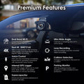Rexing V55 4K WiFi Modular Dash Cam for Vehicles