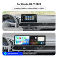 Dual 10.1 Inch Screen Car Radio for Honda CRV 2023 Android 15 Multimedia Player GPS Navigation Auto DSP Stereo Host