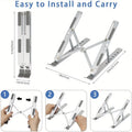 Adjustable Aluminum Laptop Stand