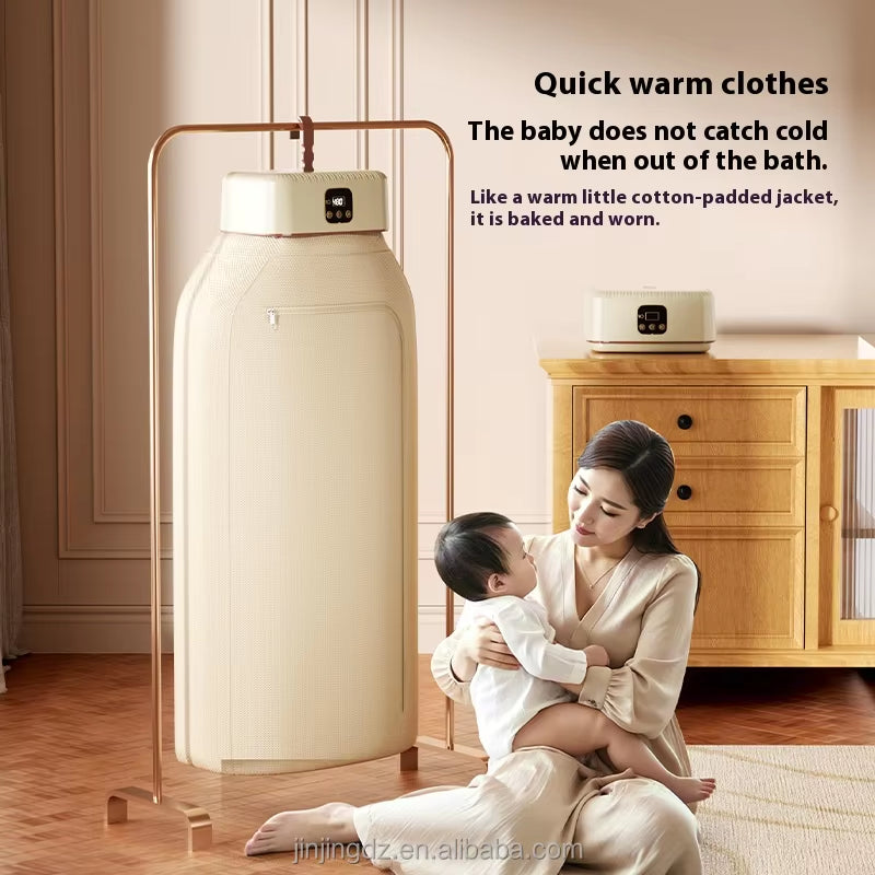 Foldable Compact Mini Clothes Dryer with Drying Bag Home