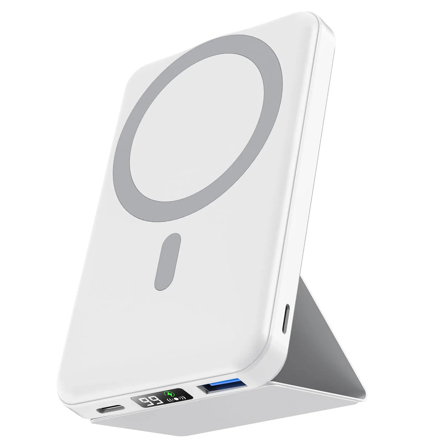 10000mAh Magnetic Wireless Power Bank with LED Display