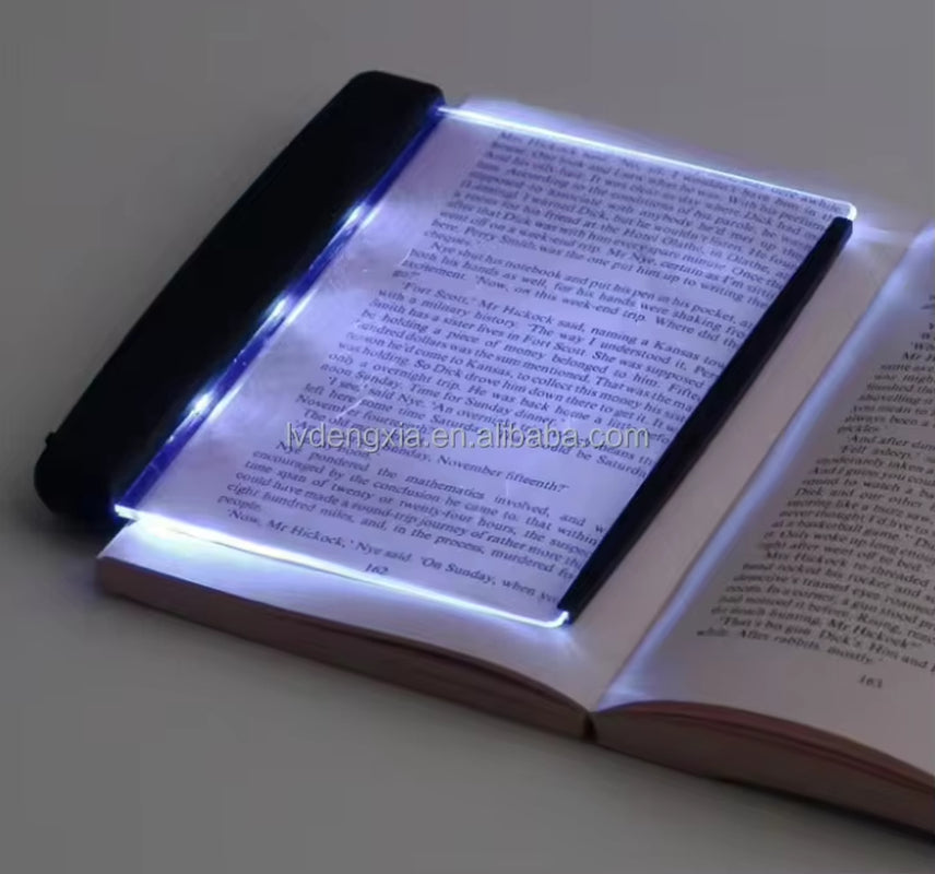 LED Flat Panel Night Vision Reading Light Eye Protection Reading Light Student Night Reading Light